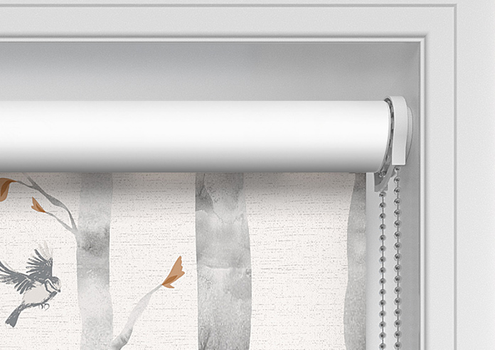Watercolour Woods, Orange - Twist&Fit Roller Blind - Image 11